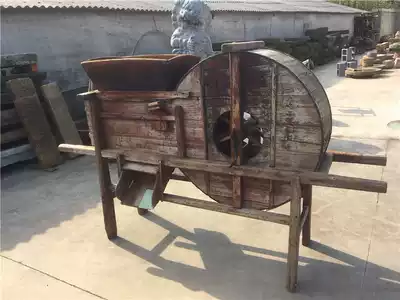 Windmill fan car old yang fan folk folk old object