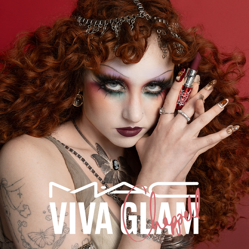 [Charity Collaboration] Mac/Viva Glam Matte Bullet Lipstick Lip Gloss Mirror Lip Gloss