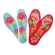 Cherish Ailexiu pinhole cross-stitch insole cotton embroidery semi-finished products wedding celebration unisex