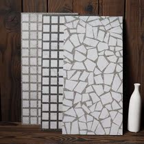 White Water Grindstone Plaid Tiles 300x600 Toilet Wall Brick Garden Restaurant Personality Debris Antique floor tiles