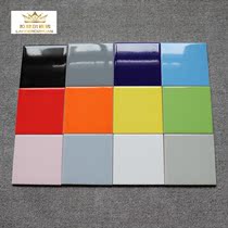 Bright Light Small Color Brick 100x100 Kindergarten Black & White Wall Brick Shop Egg Pastry Color Tile Mall Bread Brick