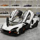 [Rijia Ready Stock] Lcd Mclaren Senna Gtr Mclaren Alloy Car Model 1:18 Collectible