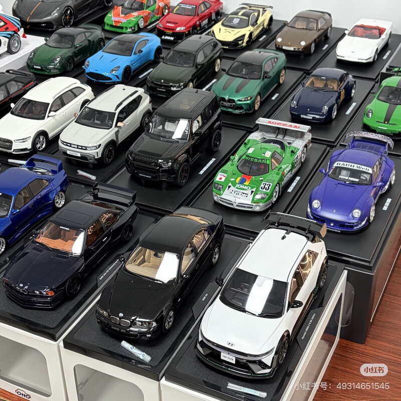 [Rijia in Stock] Otto Bmw E39 M5 Black Limited Edition Resin Car Model 1:18