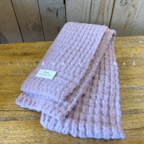 Sun Childrens Products) Girls Soft Waxy Scarf Winter New Knitted Warm Scarf