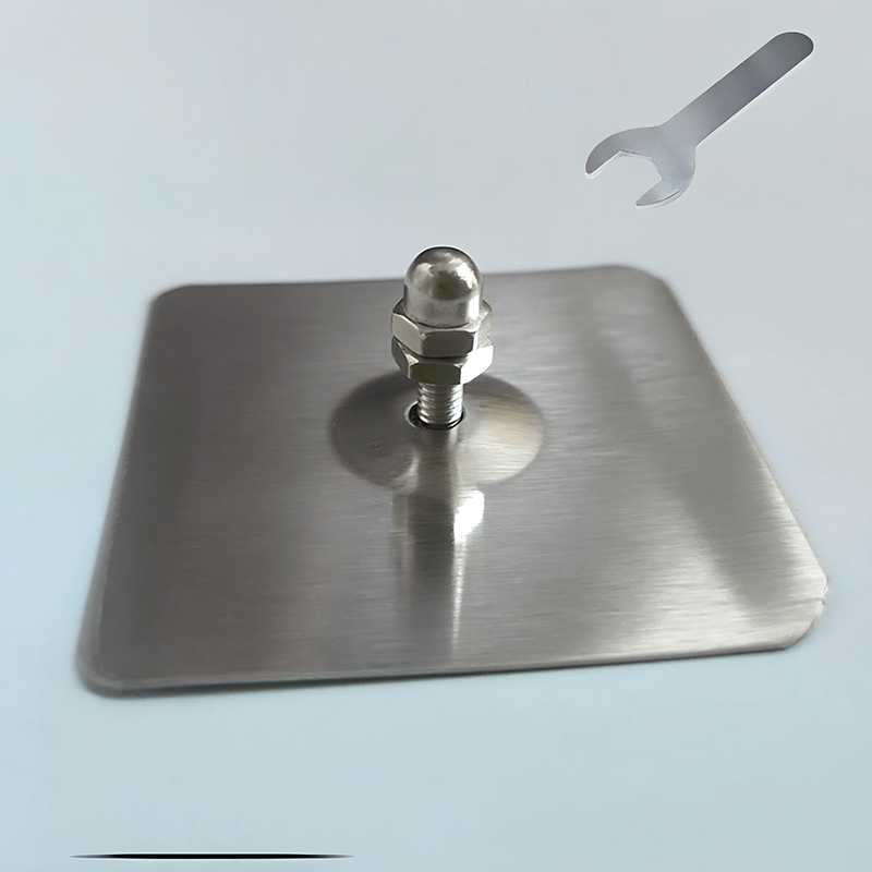 Screw-Free Adhesive Hook Installation Tool, 304 Stainless Steel Nail-Free Adhesive Wall-Mounted Shelf Hanging Piece Screw-Free Adhesive Hook Installation Tool, 304 Stainless Steel Nail-Free Adhesive Wall-Mounted Shelf Hanging Piece
