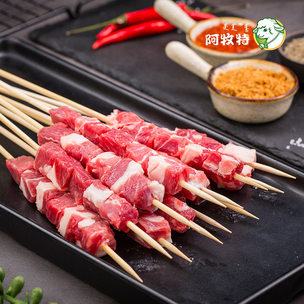 海底捞合作伙伴 小肥羊 阿牧特 内蒙6月羔羊羊肉串 60串共960g 天猫优惠券折后￥114顺丰冷链包邮（￥129-15）