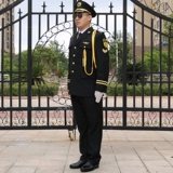 Служба безопасности Весна и осенний набор черный двойной костюм