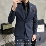 Комплект, трендовое свадебное платье для отдыха, черный костюм, облегающий крой, 3 предмета, в корейском стиле, большой размер