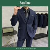 Мужской шерстяной ретро комплект, костюм, делается под заказ