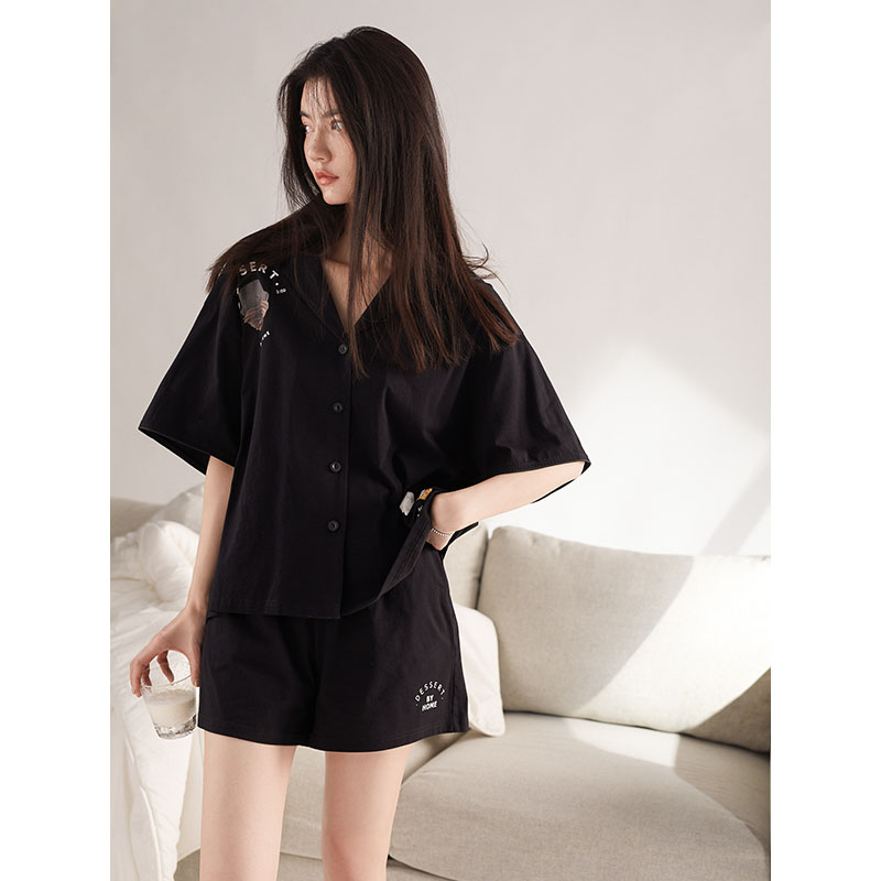 Heavy-pound ~ high quality series VIRRI CIAGA pyjamas women's summer cardiovert Modale Korean version of home clothes