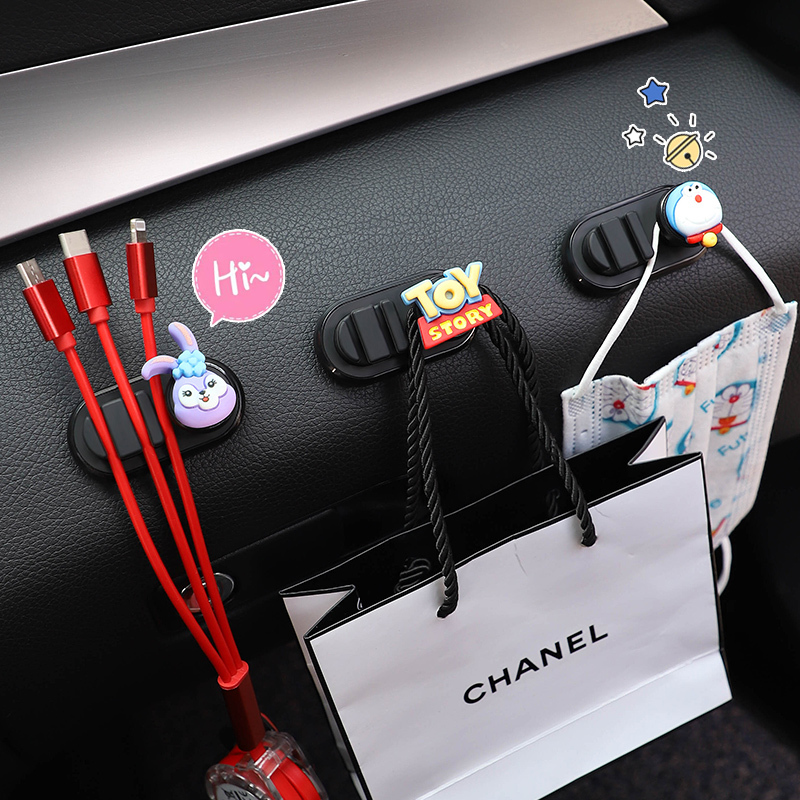 Car Hook Cable Organizer, Multifunctional Adhesive Storage Hook for Car Interior, Data Cable Organizer Car Hook Cable Organizer, Multifunctional Adhesive Storage Hook for Car Interior, Data Cable Organizer