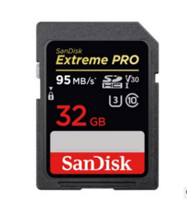 sd card 32g Extreme speed micro single eye camera anti-phase machine card 32G 95MB S SD Carney CanCanon 4K HD memory card