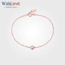 WithLove Rose 18K Gold Diamond Bracelet for Women