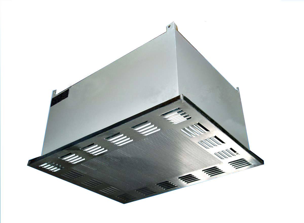 QS certified air cleaner workshop air shower clean room FFU high efficiency filter ceiling type