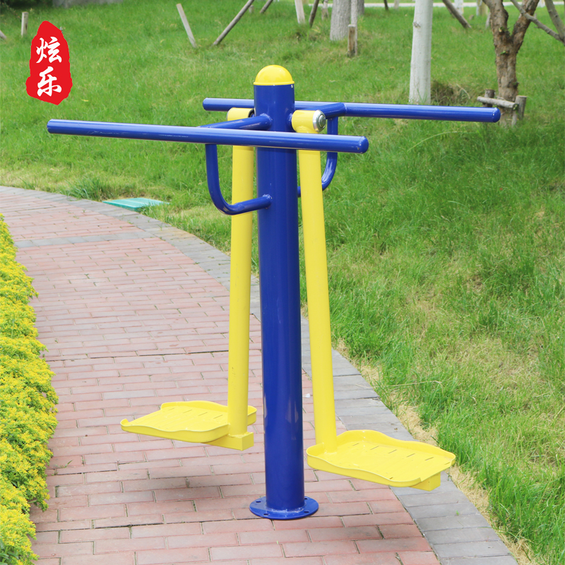 Outdoor fitness equipment outdoor community square park path middle-aged and elderly sports facilities double wave board