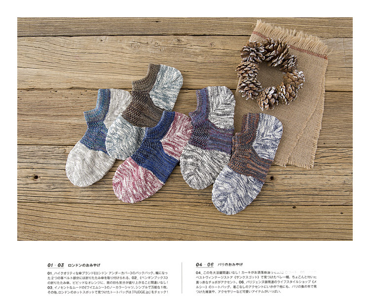 Vớ cotton nam vớ cotton mùa hè Vớ nam len ấm áp vớ retro thấp để giúp nam nông vớ miệng nông tất adidas cổ ngắn