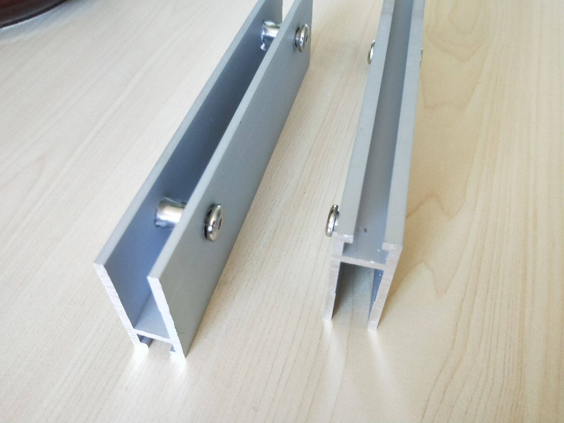 Customizable automatic door perforated door clip glass door clip automatic door hanging clip perforated door clip long door clip pulley short clip