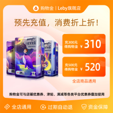 Памперс-магазины золота 【预先充值，下单享折上折】leby旗舰店-乐贝会员专享购物金-通用