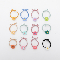 Leather fascia net red cuddly hair ring Head rope Girl 2021 New teenage girl Jane Yosemssen Hair Rope Headwear