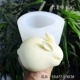 Khuôn mousse thỏ ba chiều kem thỏ kem sô cô la silicone nướng rung lưới khuôn bánh nổi tiếng - Tự làm khuôn nướng