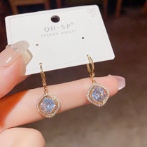 outlets withdraw the good bull goods pick up the gods recommend 18K micro zircon earbutton female luxury creative ear crash