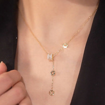 outlets retreat the good bull cargo picks up 18K drilled small loom pendant chain lightly luxury necklace accessories