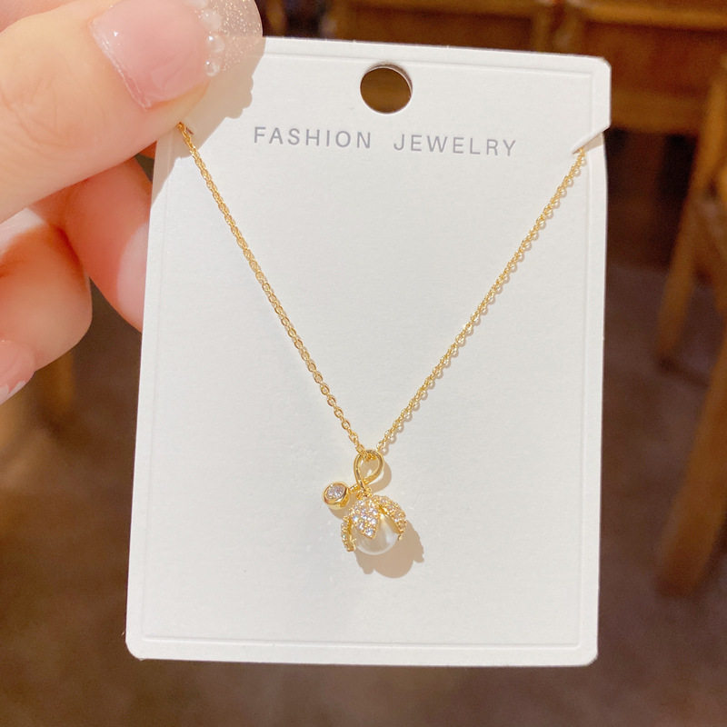 outlets retreat the good bull cargo picks up 18K light luxury Zircon Flower Ring crack collar chain necklace