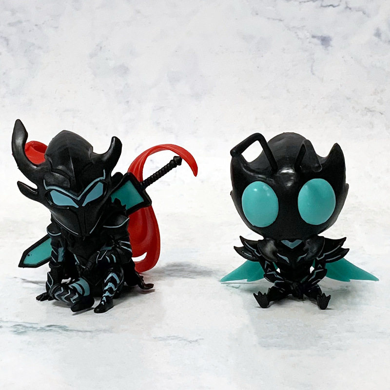 I Upgraded the Knight Master Q Version of Knight Master Yeglit, Ant King Bell, and Hand-Made Figurines for Desktop Decoration