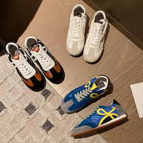 (cousin FAN)Forrest gump shoes leather retro female virtue training shoes summer 2021 new casual all-match white shoes