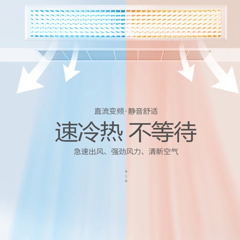 Chigo One-To-Two Air Conditioner, One-To-Three Household Wall-Mounted Central Air Conditioner, First-Class Energy Efficiency