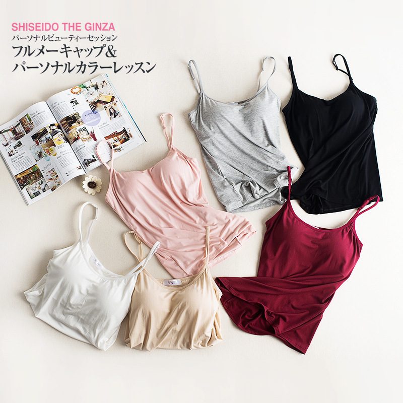 Dance practice suit adult yoga tops fitness hanging with vest Modale sports bra with bra