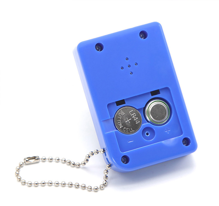 Nhật Bản mini mini retro hoài cổ tetris máy trò chơi xoắn trứng chìa khóa vòng mặt dây chuyền sinh viên cầm tay may choi game cam tay