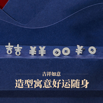 Flower Bud auspicious earrings female sterling silver 2021 new rich rich rich suitable for the new year hypoallergenic s999 raise ear hole