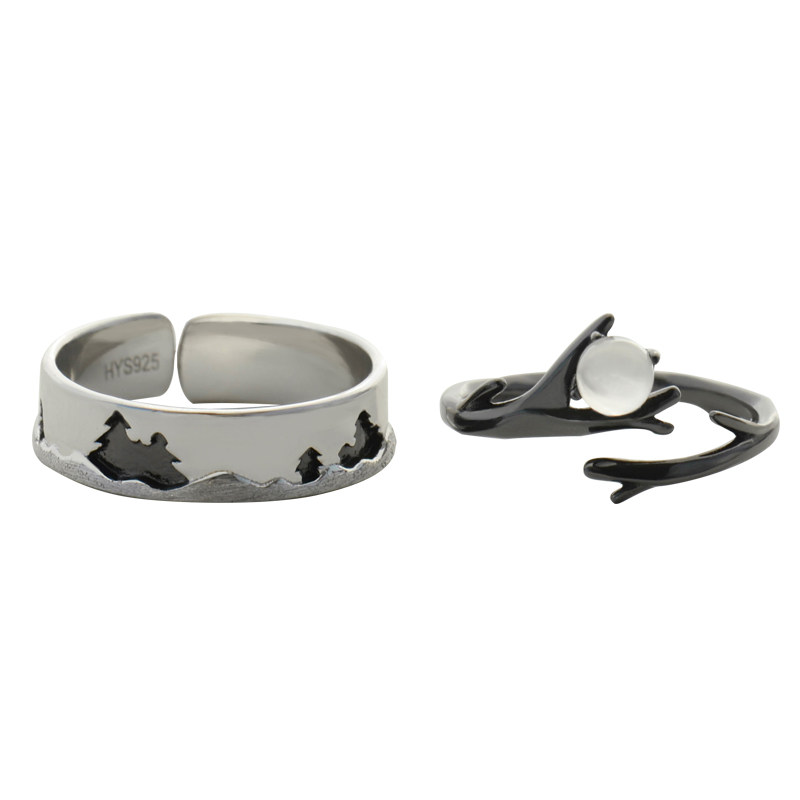 Bague mixte en Argenterie - Ref 3088593 Image 5