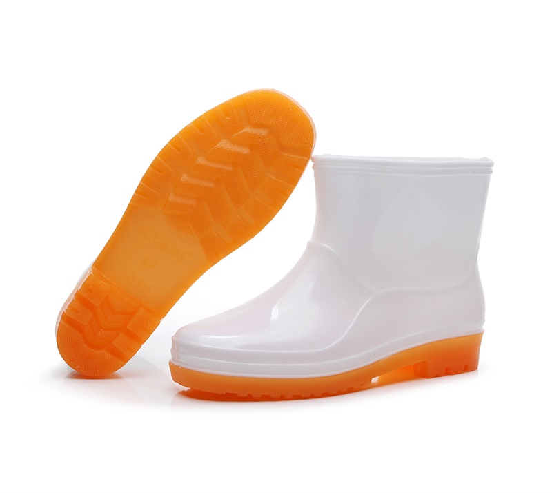 Trắng mưa giày thực phẩm khởi động thực phẩm hội thảo non-slip sức khỏe khởi động thấp để giúp thực phẩm nhà máy đặc biệt giày nước thấp ống làm việc bộ giày bảo hộ siêu nhẹ chống nước