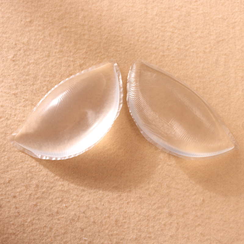 Tebikini Special 3D Thickened Bubble Hot Spring Small Chest Gathering Triangle Silicone Chest Cushion Insert Pad Small Chest MM