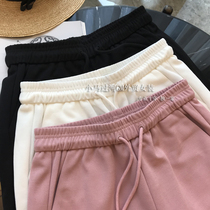 Explosion good to wear ~ Vitality Age high waist thin loose casual button decoration fashionable Harlan pants female summer