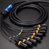 Akihabara Multi-Channel Xlr Audio Signal Cable 12-Way Stage Lighting Audio Multi-Core Xlr Cable