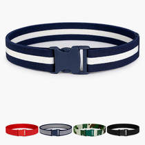 30mm CUHK Scout with elastic belt male and female rubber band elastic band Student military training CUHK Summer Camp Pants