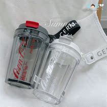 SOSO Global] Japan GERM Coca-Cola Co-branded Coffee Cup Portable Water Cup with Handy Cup