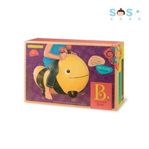 SOSO global] US B toys biebounce river horse giant bumblebee childrens baby jump ball toy 2 years old
