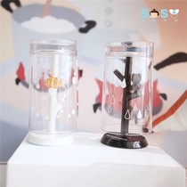 SOSO global] Japanese Hashy mouthwash Cup drain cup holder combination children adult household brush Cup