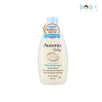 SOSO global] US Aveeno Ai Weibo baby baby Daily double care shampoo lotion 2 Hop 1