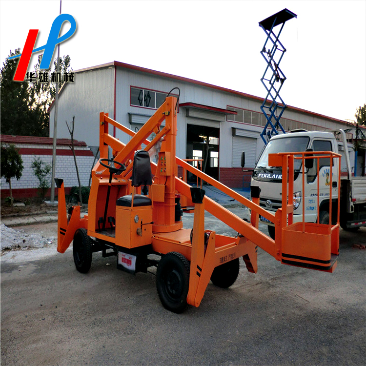 定做曲臂式升降機折臂式升降臺液壓高空作業(yè)車自行走式升降平臺示例圖14