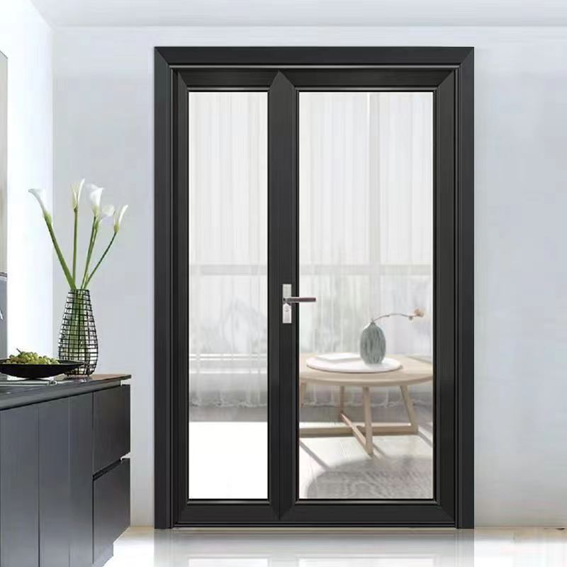 Bathroom Bathroom Partition Kitchen Glass Double Door Titanium Magnesium Aluminum Alloy Double-Layer Tempered Glass Double Door Extremely Narrow Bathroom Bathroom Partition Kitchen Glass Double Door Titanium Magnesium Aluminum Alloy Double-Layer Tempered Glass Double Door Extremely Narrow