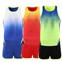 Body Exam Tracksuit Suit Suit Suit Men And Women Custom Marathon Running Vest Professional Training Suit Print