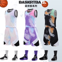 Trend match uniform jersey mens suit basketball suit class uniform personalized jersey sportswear team vest