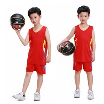 Primary and secondary school students childrens clothing boys training sportswear summer middle school children basketball uniform childrens casual shorts set