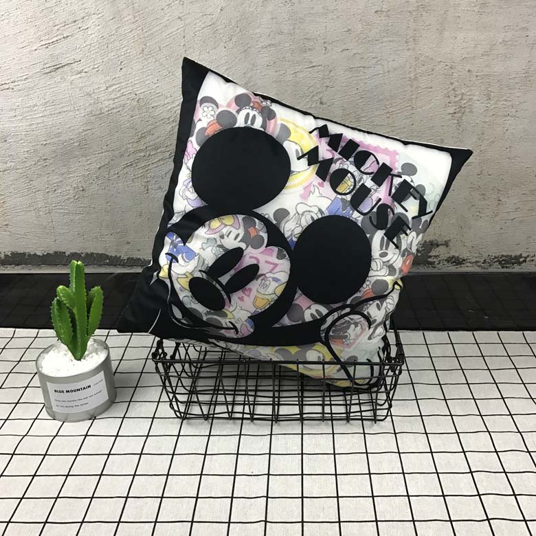 Phim hoạt hình dễ thương Mickey Minnie Chuột ôm gối xe sofa đệm gối tựa đầu gối quà tặng trẻ em ngày gối ghế