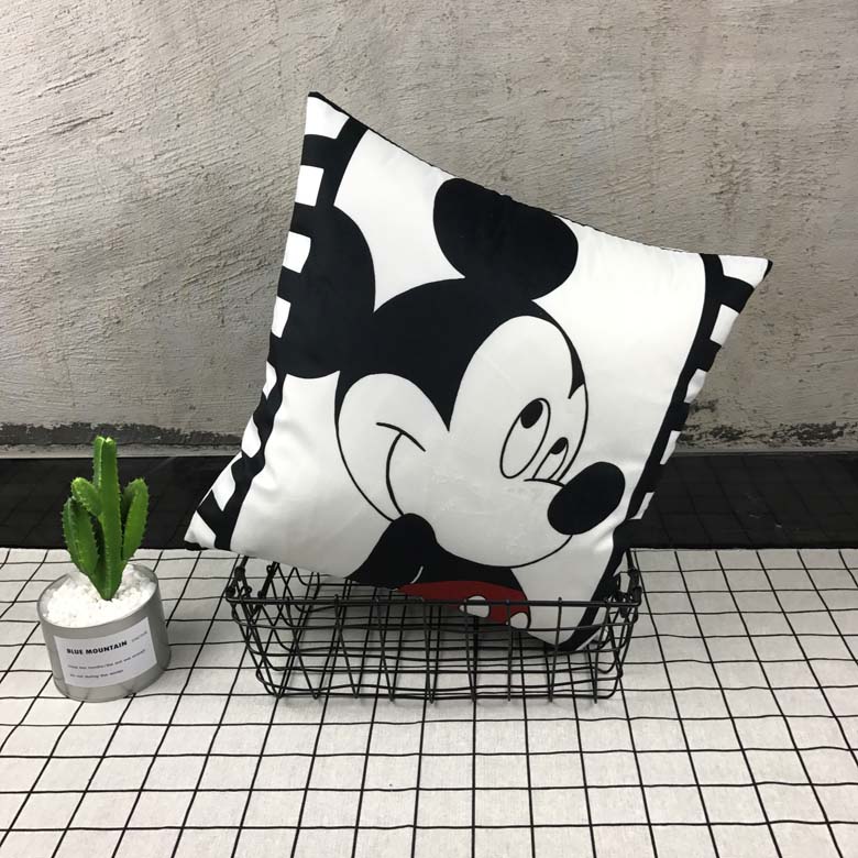 Phim hoạt hình dễ thương Mickey Minnie Chuột ôm gối xe sofa đệm gối tựa đầu gối quà tặng trẻ em ngày gối ghế